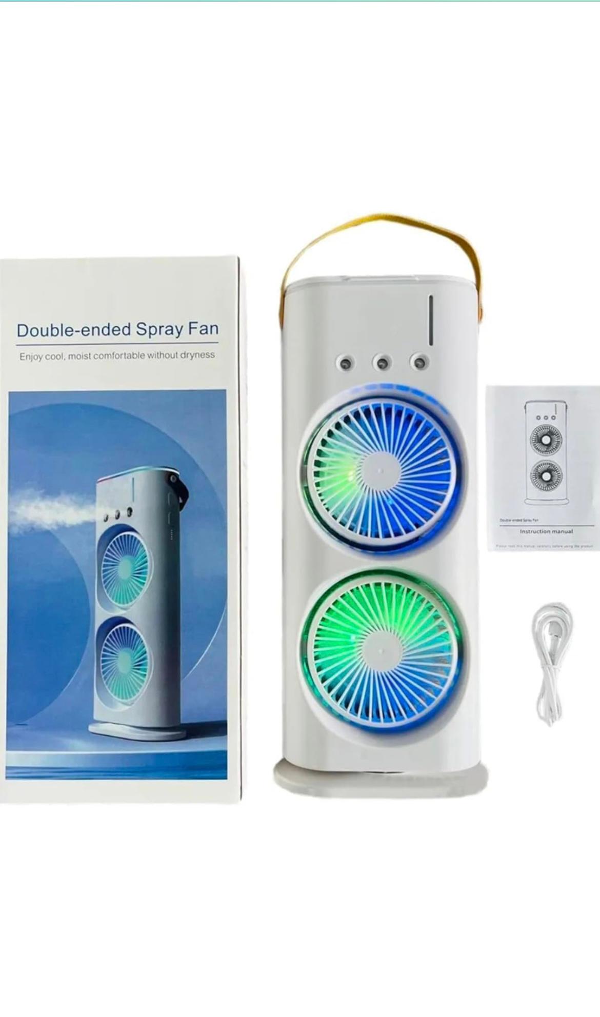 Buyerzone 280 ml Room/Personal Air Cooler  (Multicolor, Mini Air Cooler & Humidifier - Dual Spray Mist, 3 Gears, 2025 New Model)